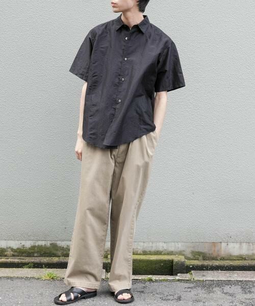 URBAN RESEARCH DOORS / アーバンリサーチ ドアーズ シャツ・ブラウス | FORK&SPOON　リネンワッシャーレギュラーカラーシャツ | 詳細19