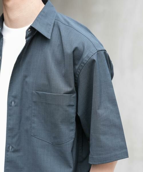 URBAN RESEARCH DOORS / アーバンリサーチ ドアーズ シャツ・ブラウス | FORK&SPOON　TEC LINENシャツ | 詳細1