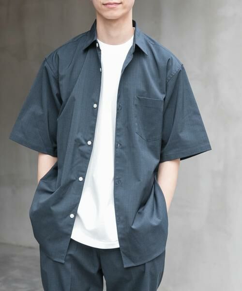 URBAN RESEARCH DOORS / アーバンリサーチ ドアーズ シャツ・ブラウス | FORK&SPOON　TEC LINENシャツ | 詳細2