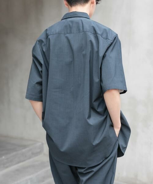 URBAN RESEARCH DOORS / アーバンリサーチ ドアーズ シャツ・ブラウス | FORK&SPOON　TEC LINENシャツ | 詳細4