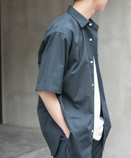 URBAN RESEARCH DOORS / アーバンリサーチ ドアーズ シャツ・ブラウス | FORK&SPOON　TEC LINENシャツ | 詳細5