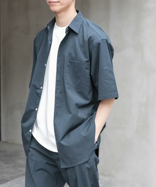 URBAN RESEARCH DOORS / アーバンリサーチ ドアーズ シャツ・ブラウス | FORK&SPOON　TEC LINENシャツ | 詳細6
