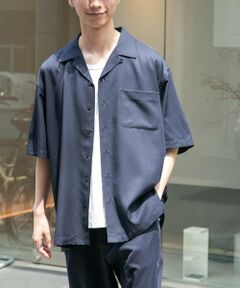 URBAN RESEARCH DOORS / アーバンリサーチ ドアーズ シャツ・ブラウス | FORK&SPOON　COOL FIBERオープンカラーシャツ