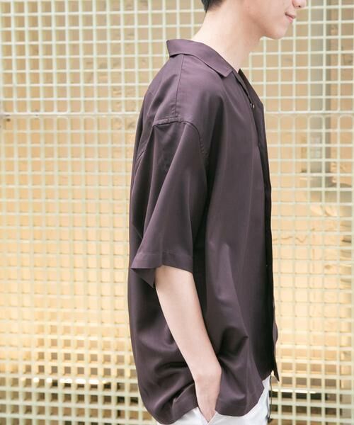 URBAN RESEARCH DOORS / アーバンリサーチ ドアーズ シャツ・ブラウス | FORK&SPOON　COOL FIBERオープンカラーシャツ | 詳細1