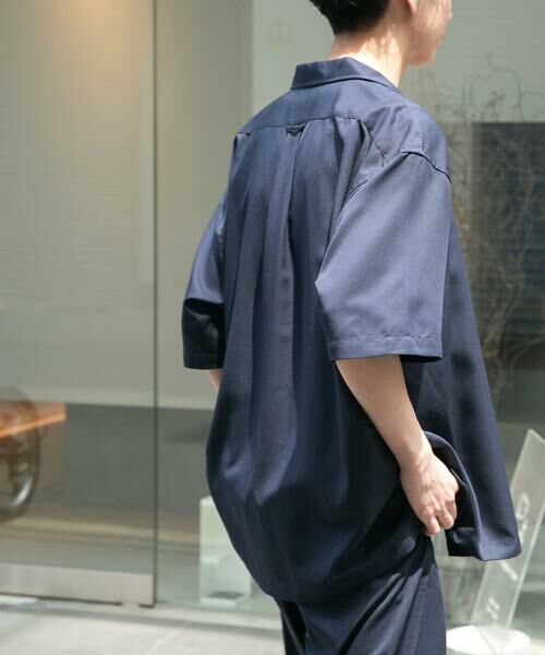 URBAN RESEARCH DOORS / アーバンリサーチ ドアーズ シャツ・ブラウス | FORK&SPOON　COOL FIBERオープンカラーシャツ | 詳細10