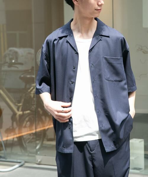 URBAN RESEARCH DOORS / アーバンリサーチ ドアーズ シャツ・ブラウス | FORK&SPOON　COOL FIBERオープンカラーシャツ | 詳細13