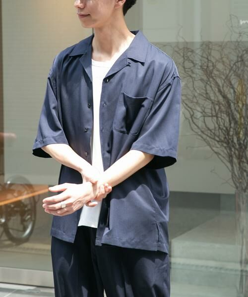 URBAN RESEARCH DOORS / アーバンリサーチ ドアーズ シャツ・ブラウス | FORK&SPOON　COOL FIBERオープンカラーシャツ | 詳細14
