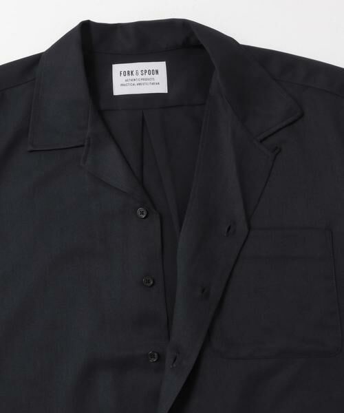 URBAN RESEARCH DOORS / アーバンリサーチ ドアーズ シャツ・ブラウス | FORK&SPOON　COOL FIBERオープンカラーシャツ | 詳細17