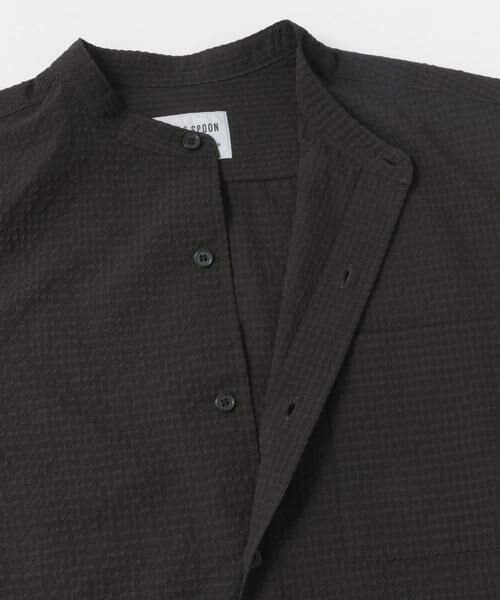 URBAN RESEARCH DOORS / アーバンリサーチ ドアーズ シャツ・ブラウス | FORK&SPOON　アニヴェンサッカーシャツ | 詳細10