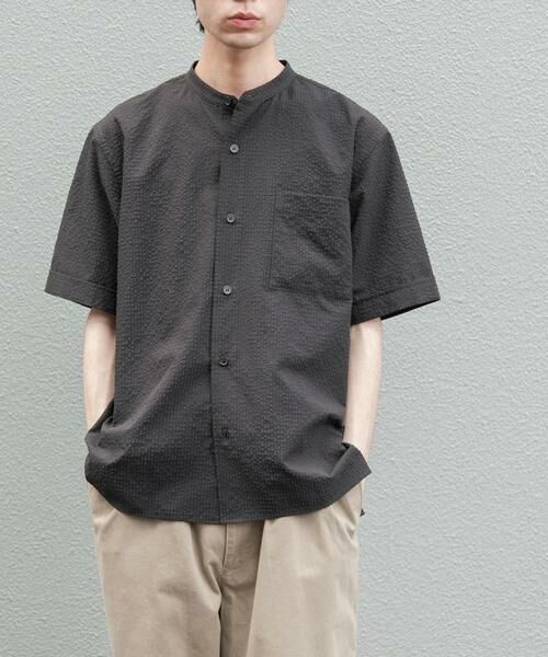 URBAN RESEARCH DOORS / アーバンリサーチ ドアーズ シャツ・ブラウス | FORK&SPOON　アニヴェンサッカーシャツ | 詳細2