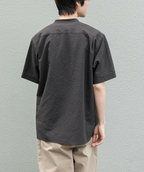 URBAN RESEARCH DOORS / アーバンリサーチ ドアーズ シャツ・ブラウス | FORK&SPOON　アニヴェンサッカーシャツ | 詳細4