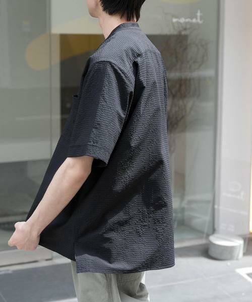 URBAN RESEARCH DOORS / アーバンリサーチ ドアーズ シャツ・ブラウス | FORK&SPOON　アニヴェンサッカーシャツ | 詳細18