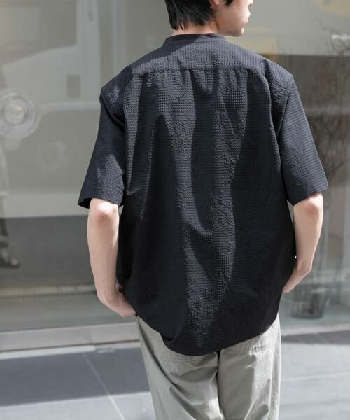 URBAN RESEARCH DOORS / アーバンリサーチ ドアーズ シャツ・ブラウス | FORK&SPOON　アニヴェンサッカーシャツ | 詳細20