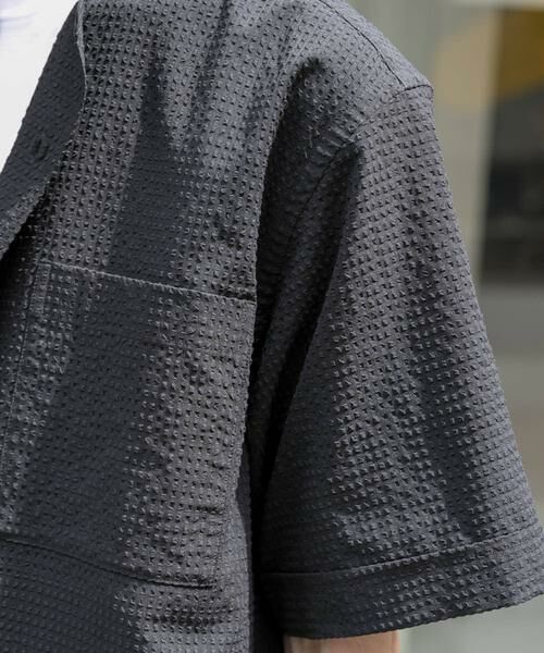 URBAN RESEARCH DOORS / アーバンリサーチ ドアーズ シャツ・ブラウス | FORK&SPOON　アニヴェンサッカーシャツ | 詳細23