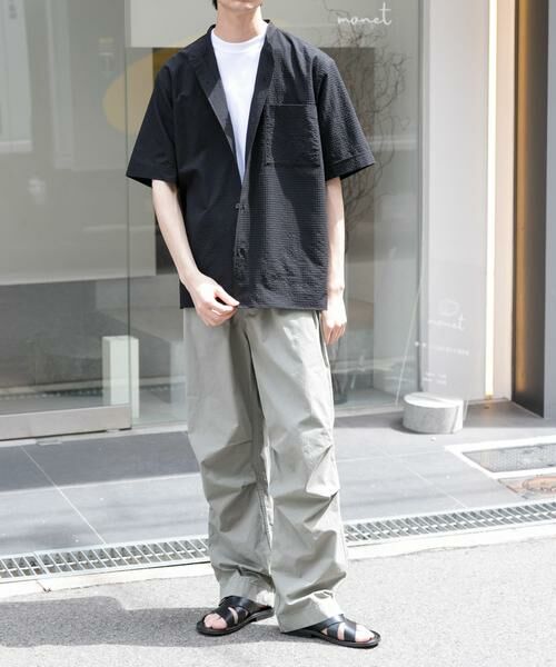 URBAN RESEARCH DOORS / アーバンリサーチ ドアーズ シャツ・ブラウス | FORK&SPOON　アニヴェンサッカーシャツ | 詳細24