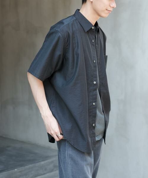 URBAN RESEARCH DOORS / アーバンリサーチ ドアーズ シャツ・ブラウス | FORK&SPOON　Nylon Wool シャツ | 詳細2