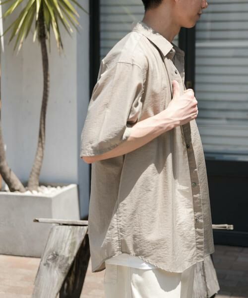 URBAN RESEARCH DOORS / アーバンリサーチ ドアーズ シャツ・ブラウス | FORK&SPOON　Nylon Wool シャツ | 詳細8