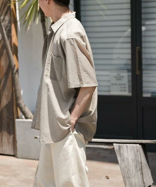 URBAN RESEARCH DOORS / アーバンリサーチ ドアーズ シャツ・ブラウス | FORK&SPOON　Nylon Wool シャツ | 詳細10