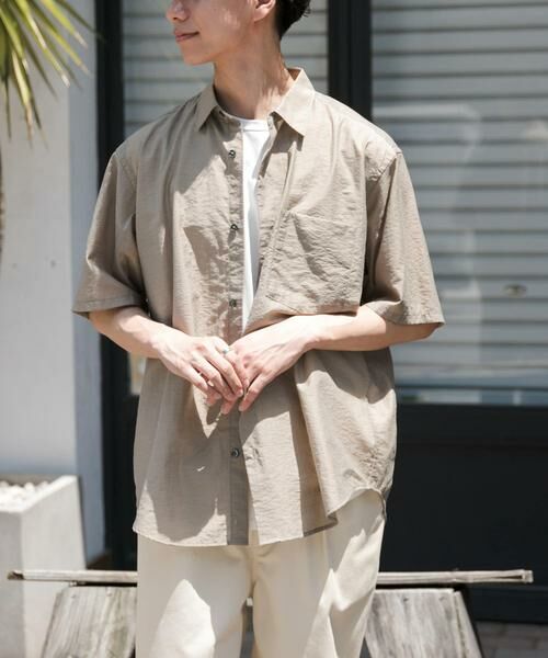 URBAN RESEARCH DOORS / アーバンリサーチ ドアーズ シャツ・ブラウス | FORK&SPOON　Nylon Wool シャツ | 詳細13