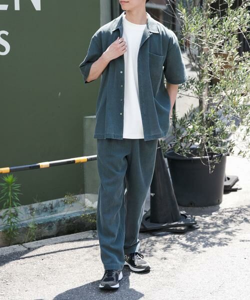 URBAN RESEARCH DOORS / アーバンリサーチ ドアーズ シャツ・ブラウス | FORK&SPOON　ピグメントプリントシャツ | 詳細6