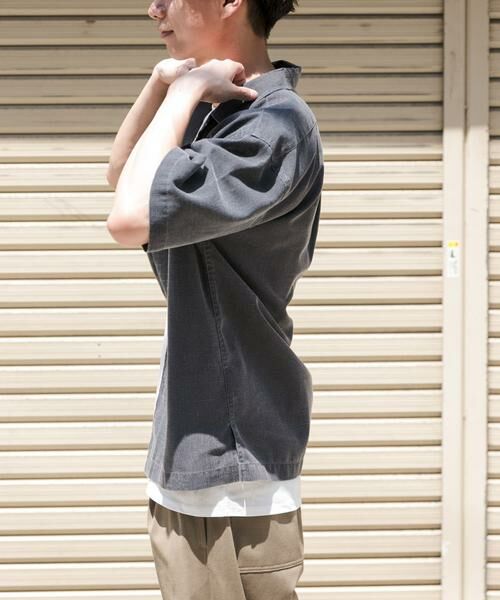 URBAN RESEARCH DOORS / アーバンリサーチ ドアーズ シャツ・ブラウス | FORK&SPOON　ピグメントプリントシャツ | 詳細26