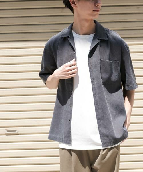 URBAN RESEARCH DOORS / アーバンリサーチ ドアーズ シャツ・ブラウス | FORK&SPOON　ピグメントプリントシャツ | 詳細27