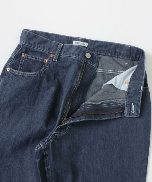URBAN RESEARCH DOORS / アーバンリサーチ ドアーズ デニムパンツ | FORK&SPOON　綿麻デニム5ポケットパンツ | 詳細9