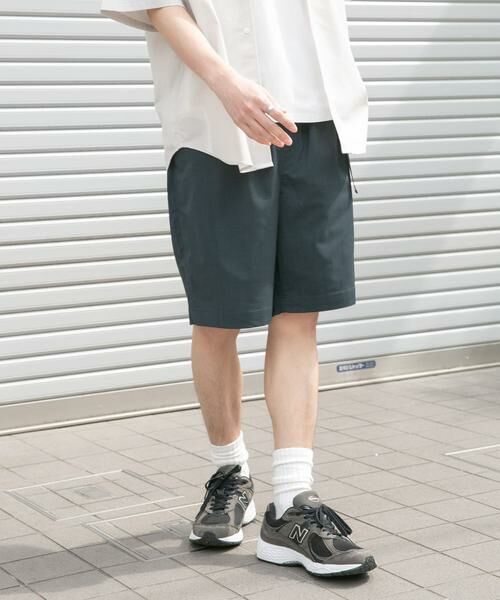 URBAN RESEARCH DOORS / アーバンリサーチ ドアーズ ショート・ハーフ・半端丈パンツ | FORK&SPOON　TEC LINENショートパンツ | 詳細4