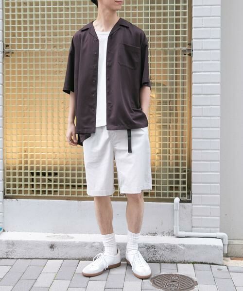 URBAN RESEARCH DOORS / アーバンリサーチ ドアーズ ショート・ハーフ・半端丈パンツ | FORK&SPOON　TEC LINENショートパンツ | 詳細17