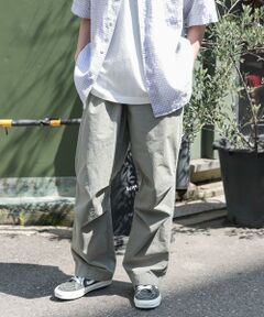 URBAN RESEARCH DOORS / アーバンリサーチ ドアーズ その他パンツ | FORK&SPOON　コットンタイプライターニータックパンツ