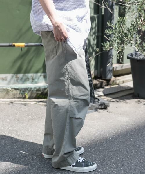 URBAN RESEARCH DOORS / アーバンリサーチ ドアーズ その他パンツ | FORK&SPOON　コットンタイプライターニータックパンツ | 詳細2