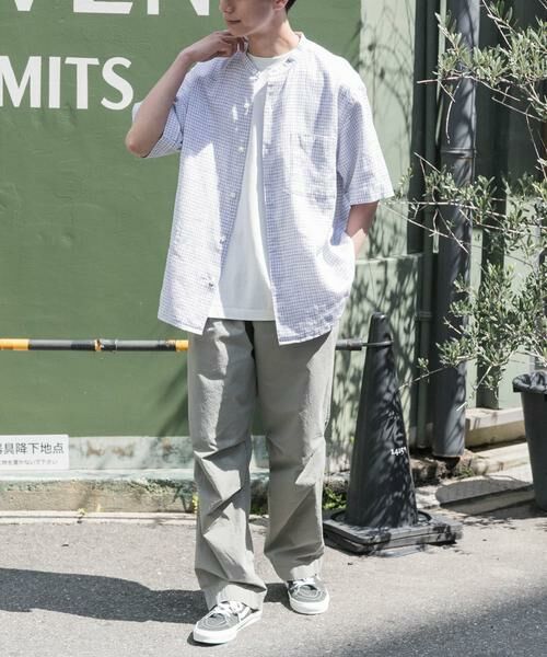 URBAN RESEARCH DOORS / アーバンリサーチ ドアーズ その他パンツ | FORK&SPOON　コットンタイプライターニータックパンツ | 詳細7