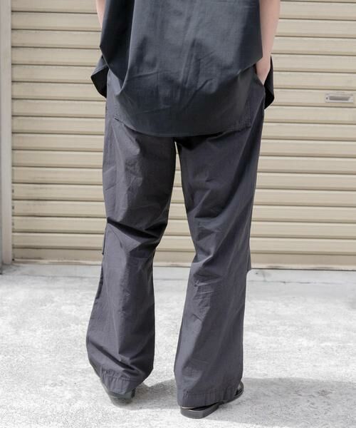 URBAN RESEARCH DOORS / アーバンリサーチ ドアーズ その他パンツ | FORK&SPOON　コットンタイプライターニータックパンツ | 詳細17