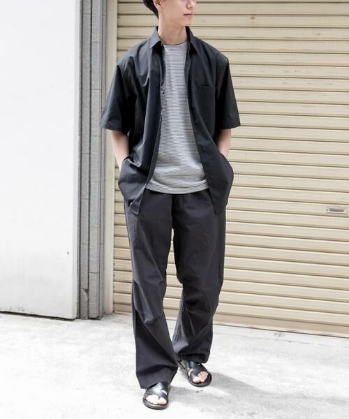 URBAN RESEARCH DOORS / アーバンリサーチ ドアーズ その他パンツ | FORK&SPOON　コットンタイプライターニータックパンツ | 詳細20