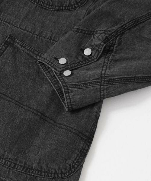 URBAN RESEARCH DOORS / アーバンリサーチ ドアーズ その他アウター | FORK&SPOON　綿麻デニムカバーオール | 詳細6