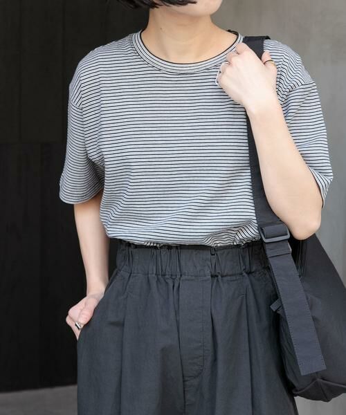 URBAN RESEARCH DOORS / アーバンリサーチ ドアーズ Tシャツ | FORK&SPOON　マルチカラーボーダーTシャツ | 詳細23