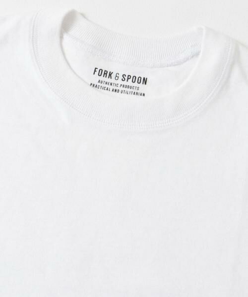 URBAN RESEARCH DOORS / アーバンリサーチ ドアーズ Tシャツ | FORK&SPOON　リサイクルコットンショートスリーブTシャツ | 詳細2