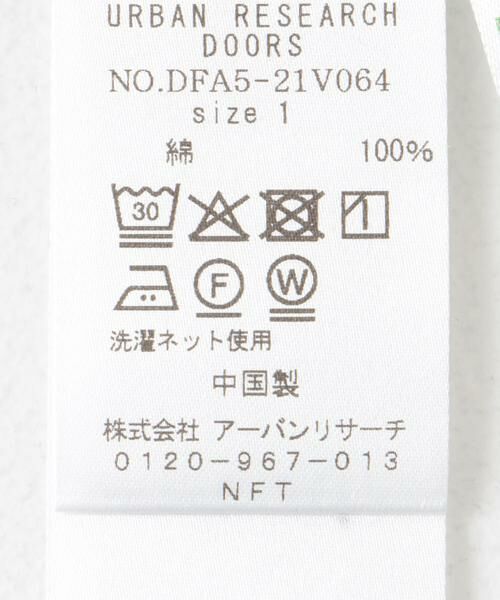 URBAN RESEARCH DOORS / アーバンリサーチ ドアーズ Tシャツ | FORK&SPOON　リサイクルコットンショートスリーブTシャツ | 詳細15