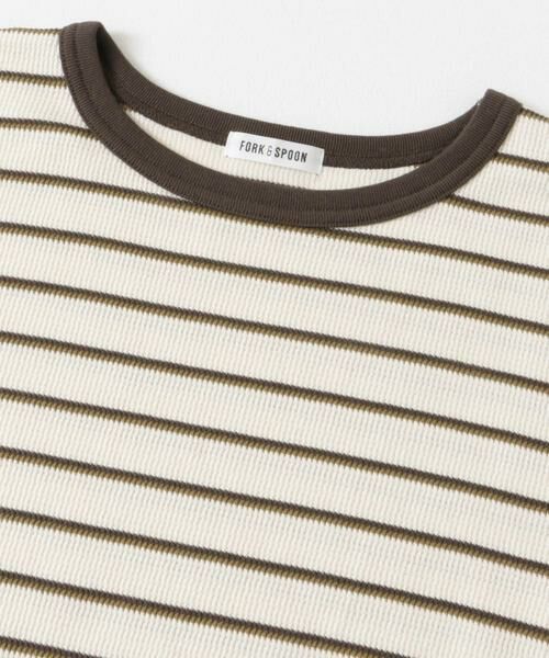 URBAN RESEARCH DOORS / アーバンリサーチ ドアーズ Tシャツ | FORK&SPOON ワッフルジャガードTシャツ | 詳細10