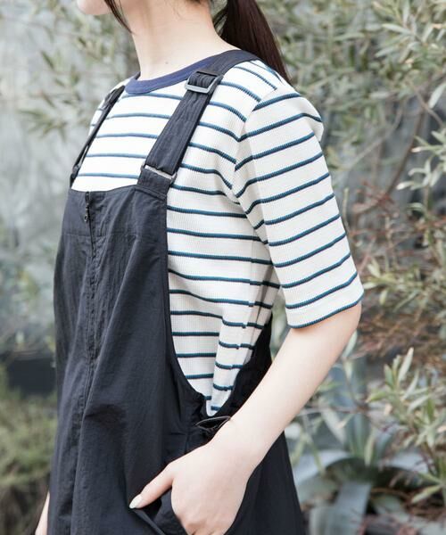 URBAN RESEARCH DOORS / アーバンリサーチ ドアーズ Tシャツ | FORK&SPOON ワッフルジャガードTシャツ | 詳細11