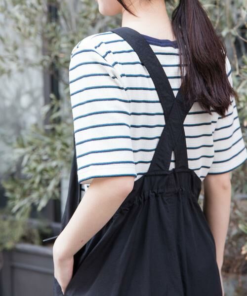 URBAN RESEARCH DOORS / アーバンリサーチ ドアーズ Tシャツ | FORK&SPOON ワッフルジャガードTシャツ | 詳細13