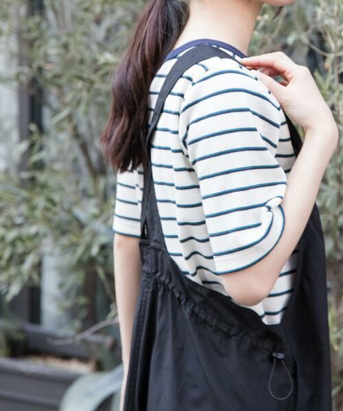 URBAN RESEARCH DOORS / アーバンリサーチ ドアーズ Tシャツ | FORK&SPOON ワッフルジャガードTシャツ | 詳細14