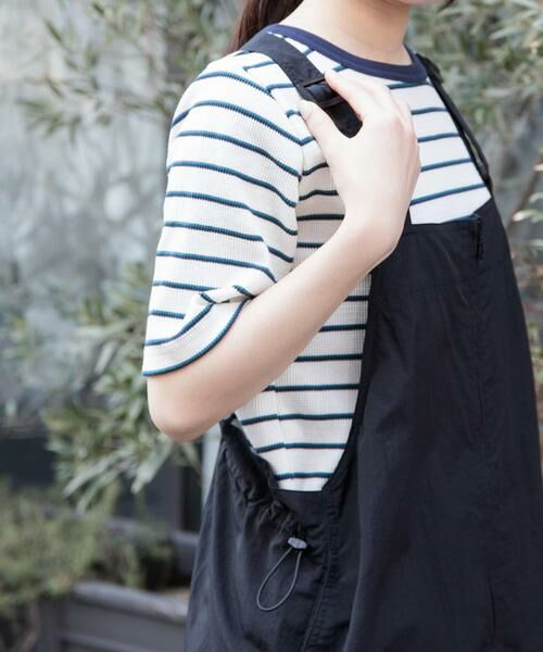 URBAN RESEARCH DOORS / アーバンリサーチ ドアーズ Tシャツ | FORK&SPOON ワッフルジャガードTシャツ | 詳細15