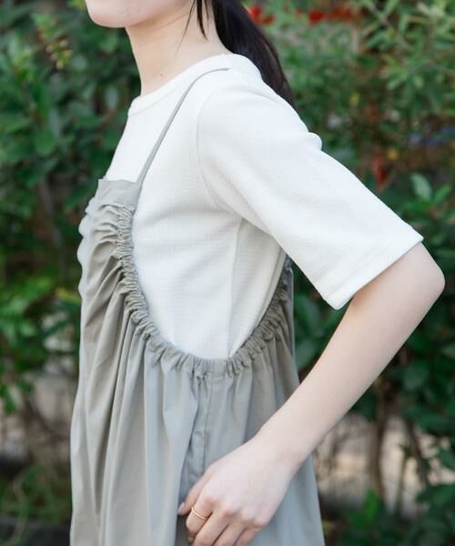 URBAN RESEARCH DOORS / アーバンリサーチ ドアーズ Tシャツ | FORK&SPOON ワッフルジャガードTシャツ | 詳細29