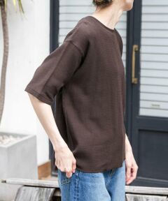 URBAN RESEARCH DOORS / アーバンリサーチ ドアーズ Tシャツ | FORK&SPOON　メッシュ5分袖プルオーバー