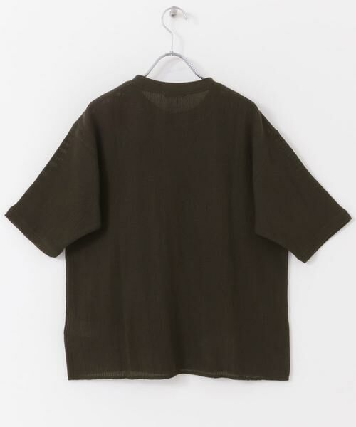 URBAN RESEARCH DOORS / アーバンリサーチ ドアーズ Tシャツ | FORK&SPOON　メッシュ5分袖プルオーバー | 詳細10