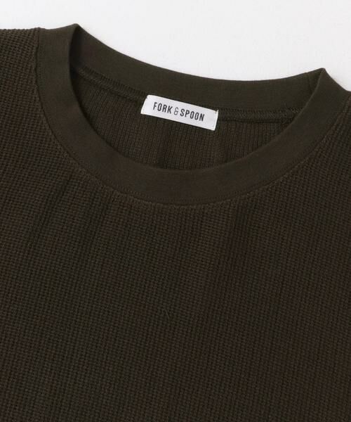 URBAN RESEARCH DOORS / アーバンリサーチ ドアーズ Tシャツ | FORK&SPOON　メッシュ5分袖プルオーバー | 詳細8