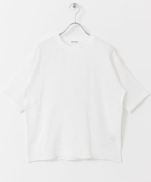 URBAN RESEARCH DOORS / アーバンリサーチ ドアーズ Tシャツ | FORK&SPOON　メッシュ5分袖プルオーバー | 詳細24