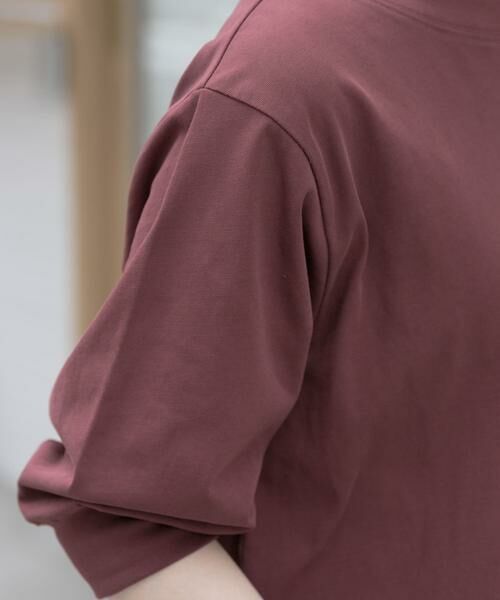 URBAN RESEARCH DOORS / アーバンリサーチ ドアーズ Tシャツ | FORK&SPOON　ハイツイストコットンギャザースリーブTシャツ | 詳細5