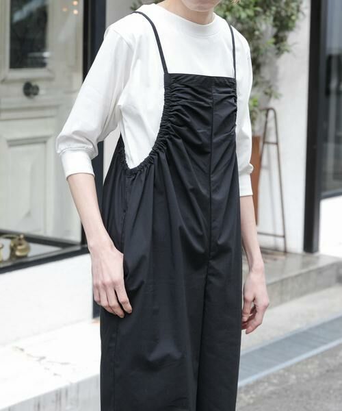 URBAN RESEARCH DOORS / アーバンリサーチ ドアーズ Tシャツ | FORK&SPOON　ハイツイストコットンギャザースリーブTシャツ | 詳細26